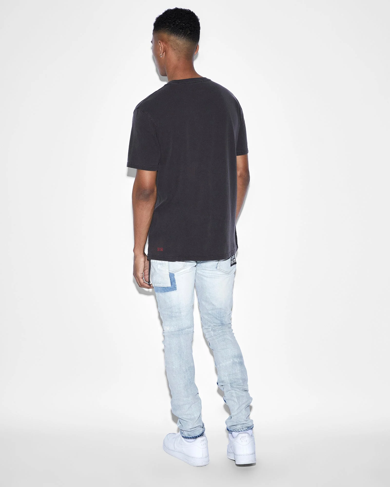 TOUR BIGGIE SS TEE FADED BLACK - Image 4