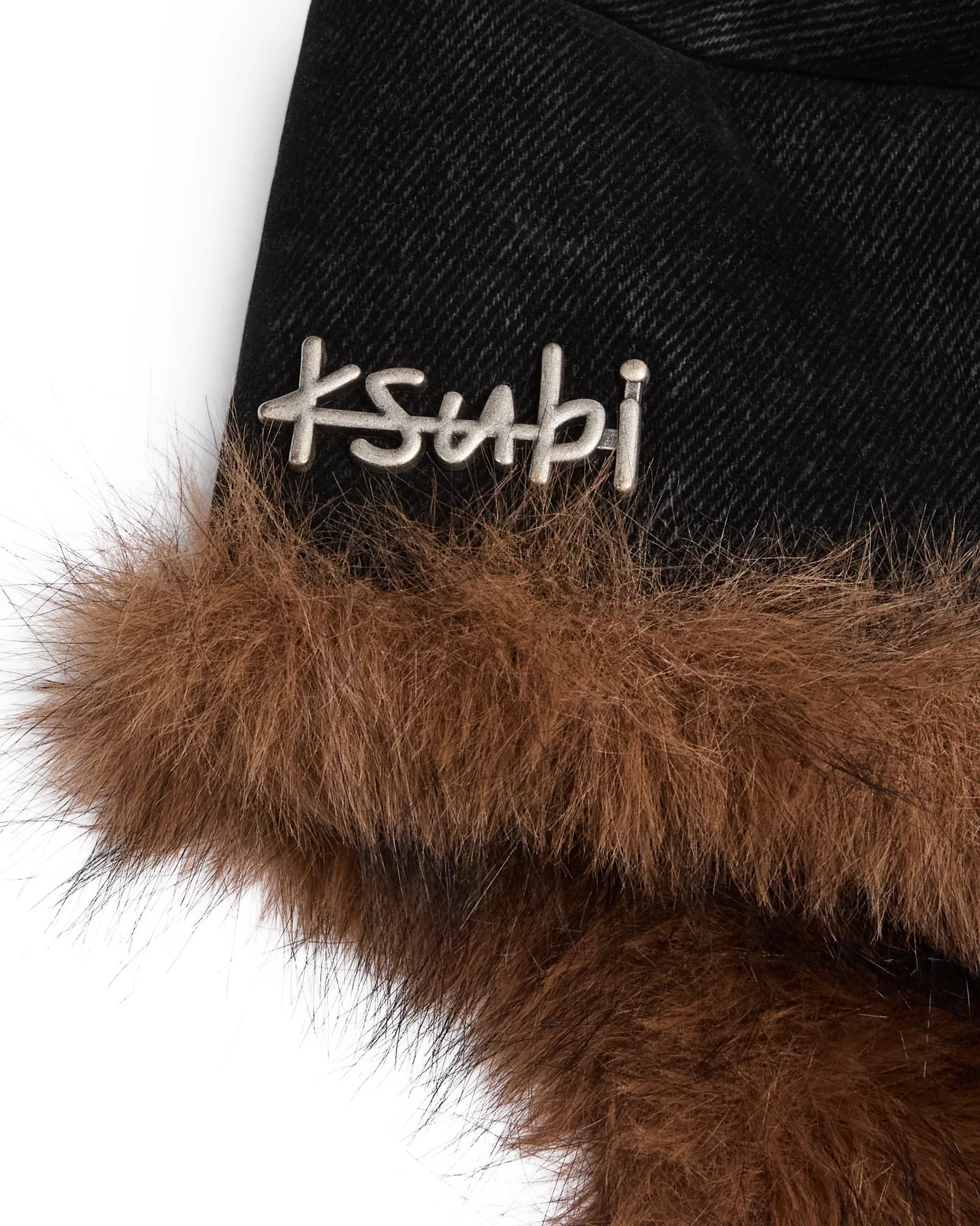 TRAPPER HAT FLOCKED BLACK - Image 6