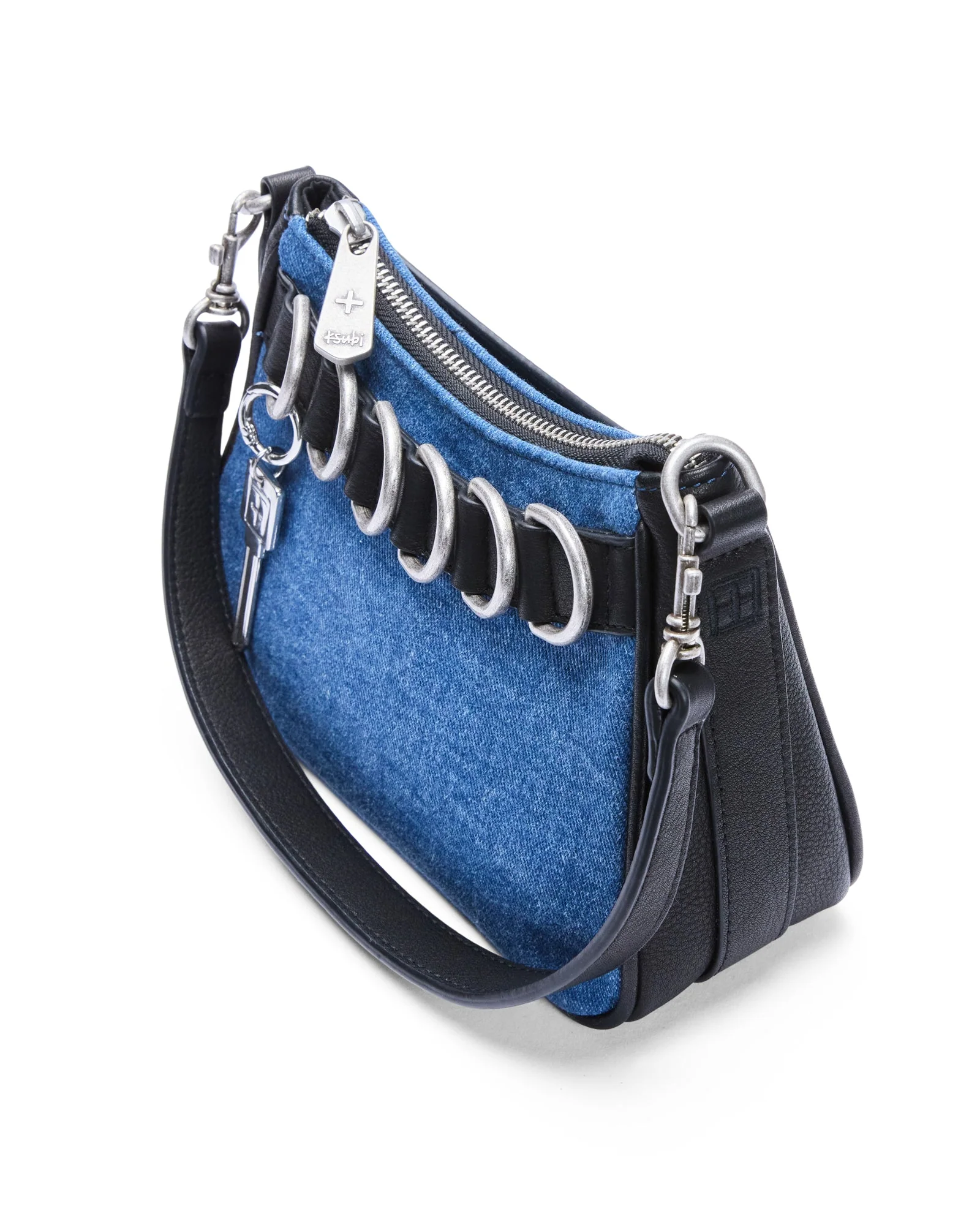 TRASH BAG MINI BLUE DENIM - Image 6