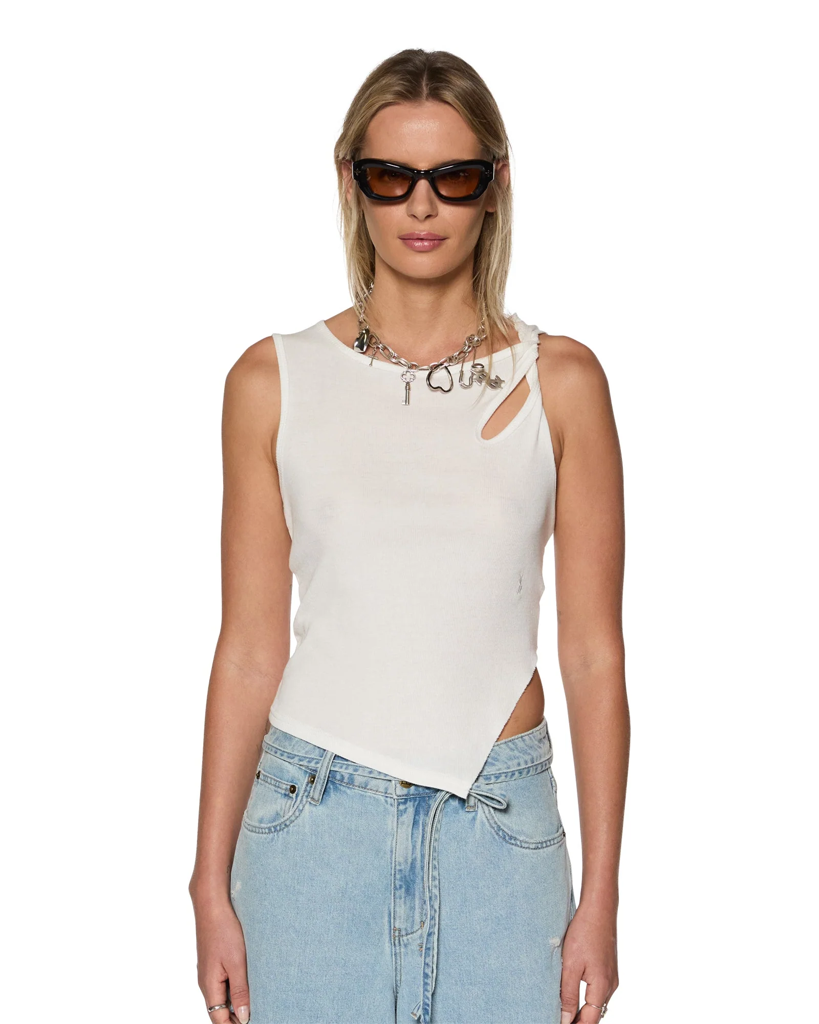 TWISTED TANK WHITE - Image 3