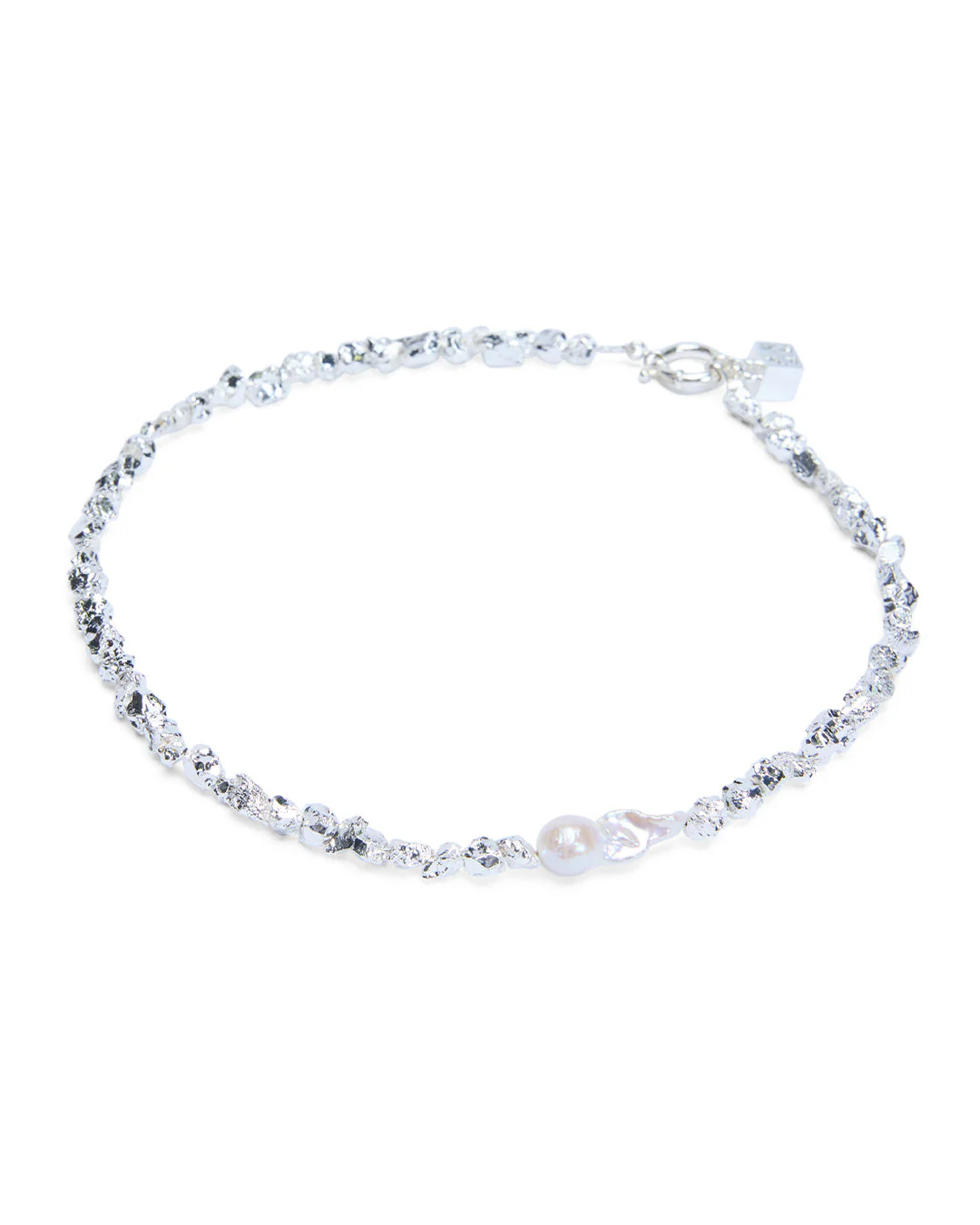 UNCUT SILVER CHOKER - Image 4