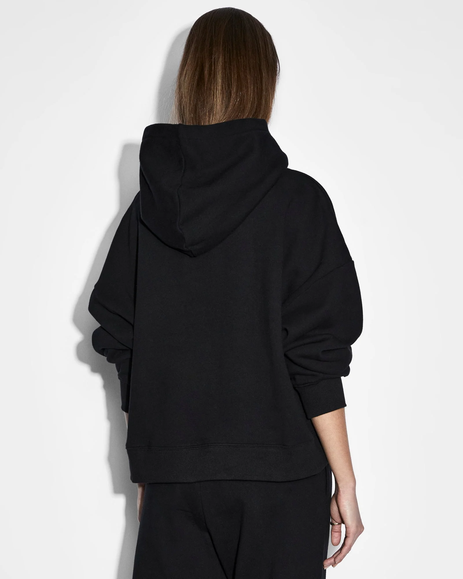 UNITY SLOUCH HOODIE BLACK - Image 3
