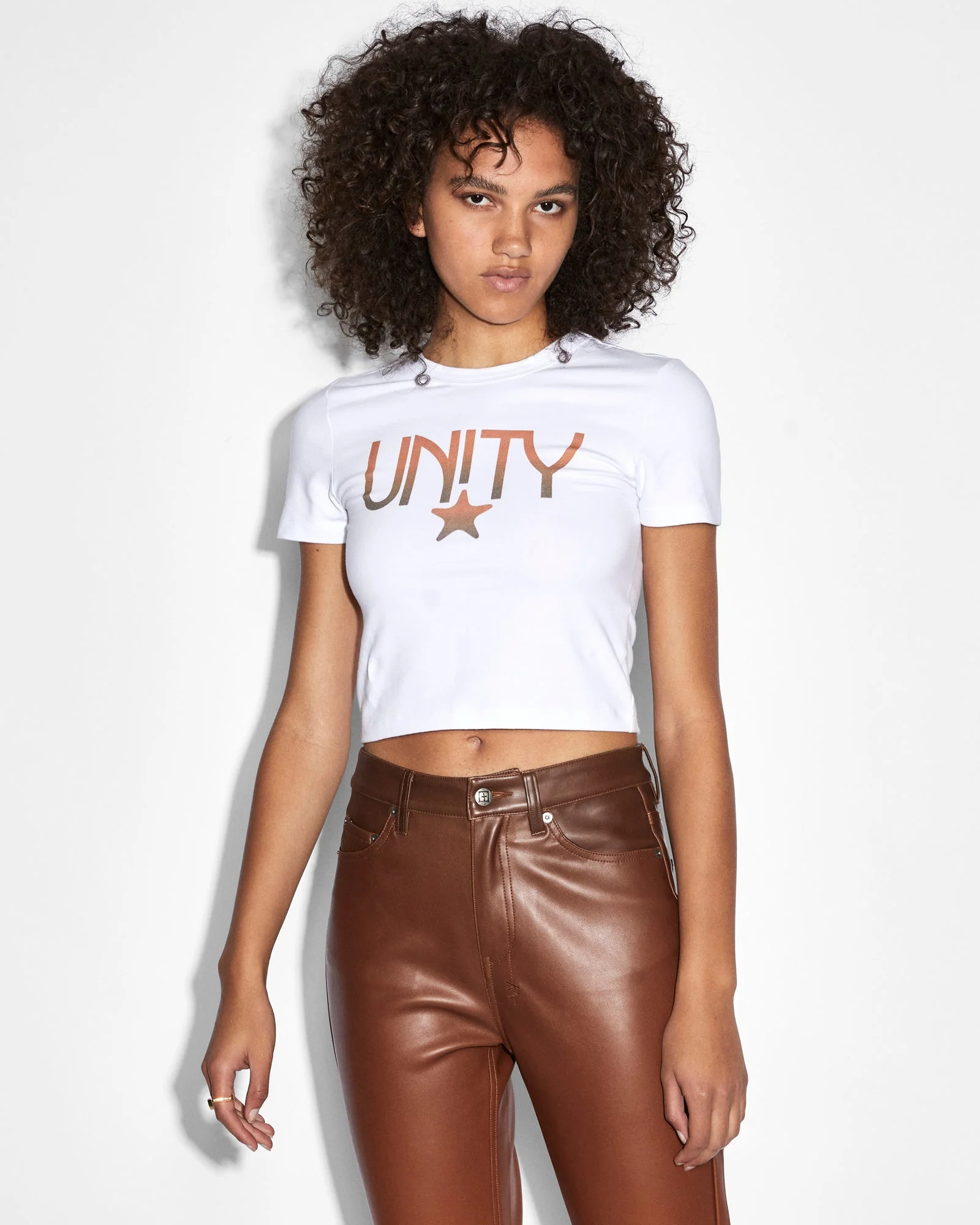 UNITY STAR BABY SS TEE WHITE - Image 5