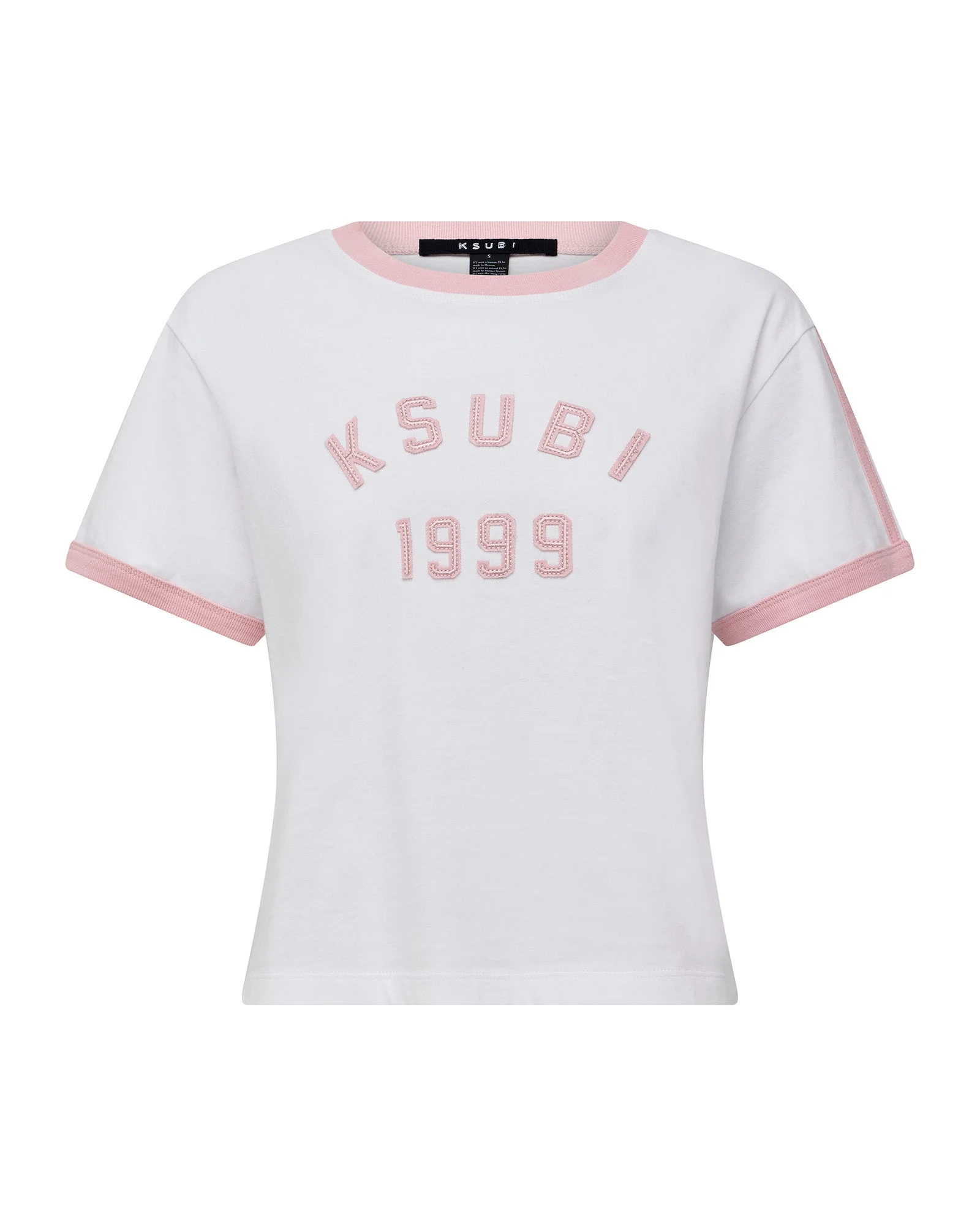 VARSITY SHRUNKEN TEE WHITE QUARTZ - Image 3