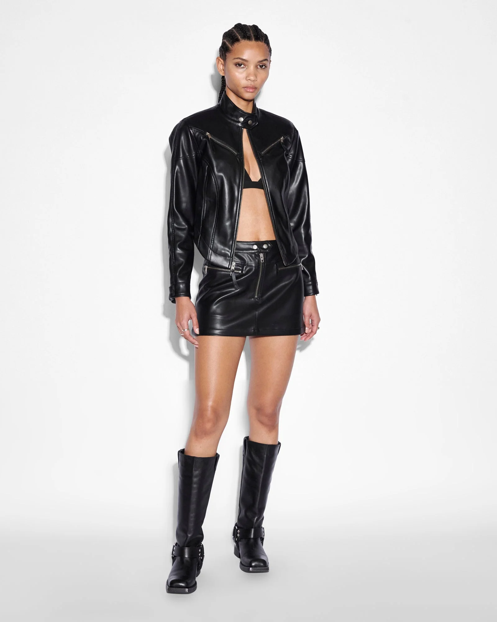 VIVIENNE SKIRT BLACK - Image 2