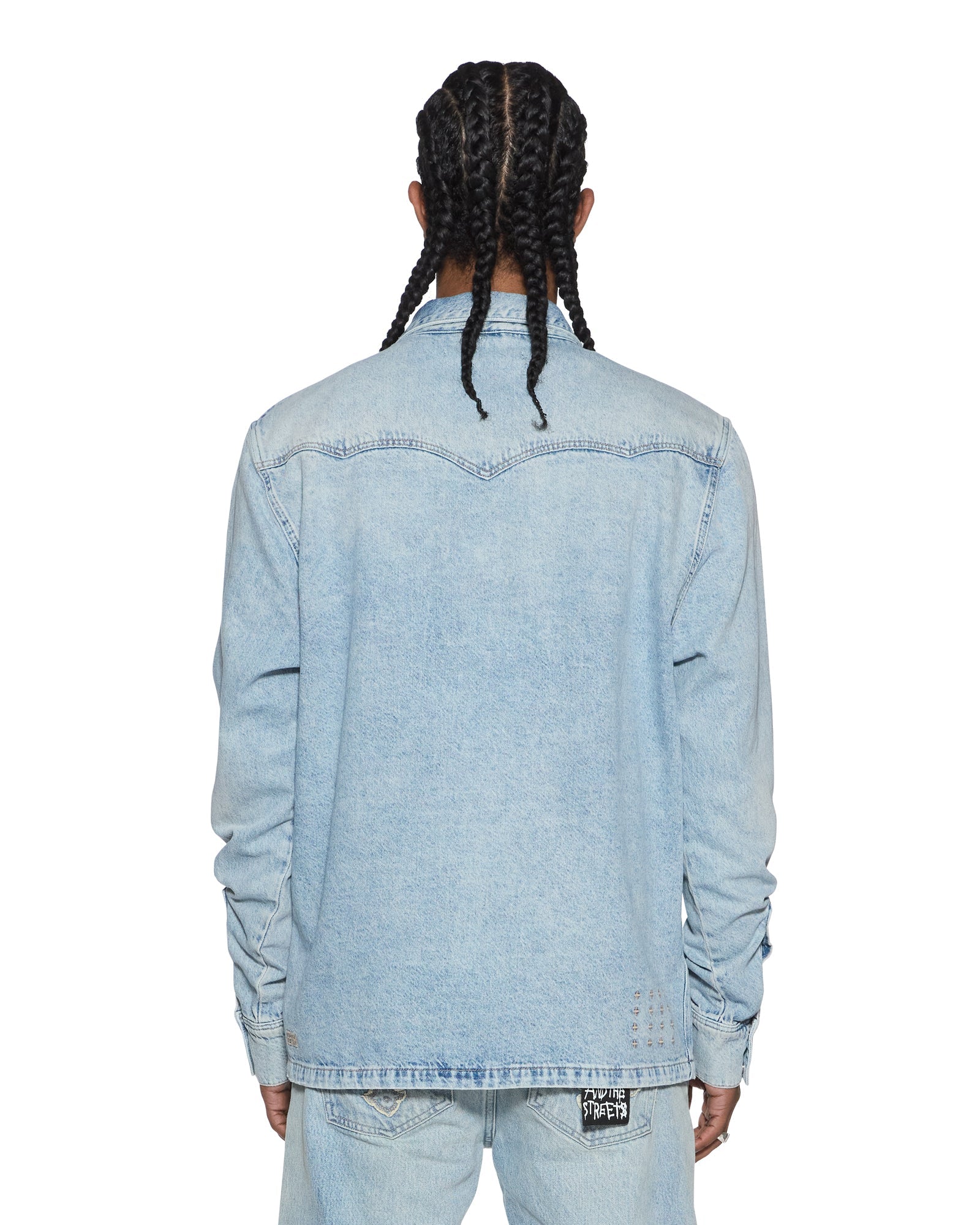 WHIPLASH LS SHIRT KRYSTAL BLUE - Image 4