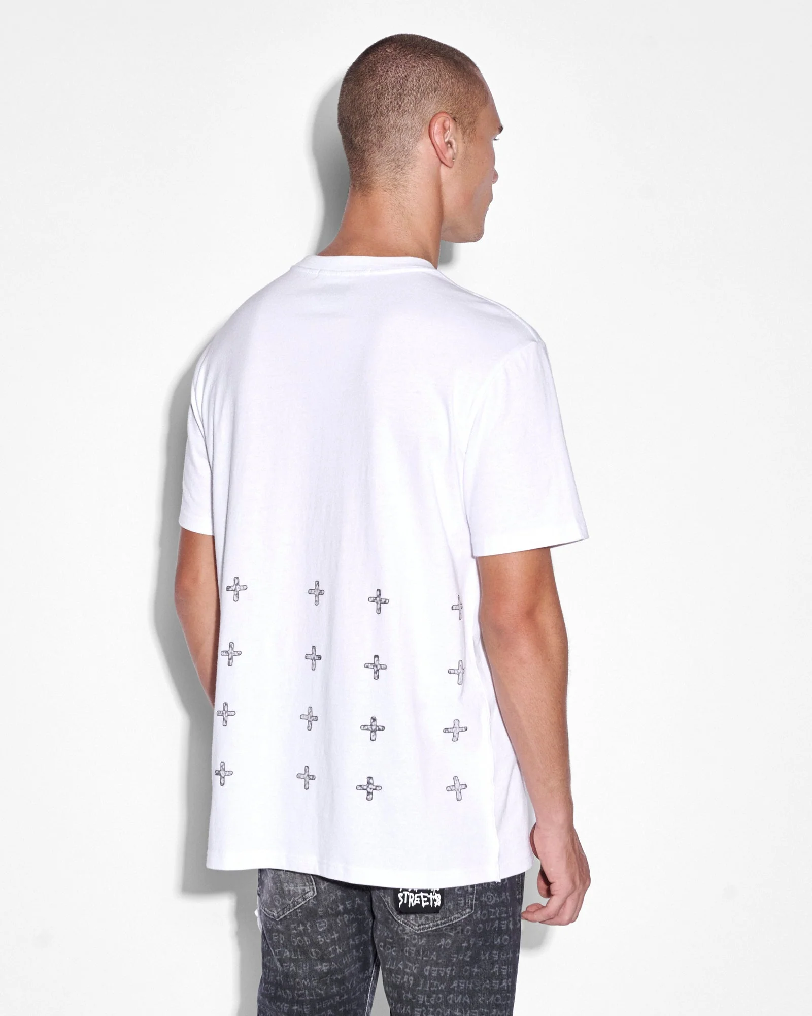 WHITENOISE KASH SS TEE SPACE WHITE - Image 2