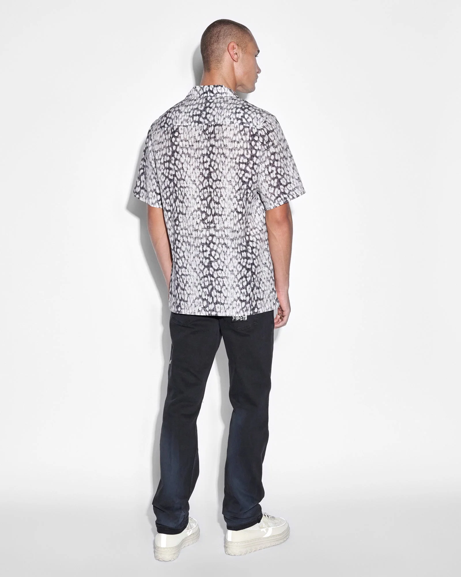 WHITENOISE LEOPARD RESORT SS SHIRT MULTI - Image 4