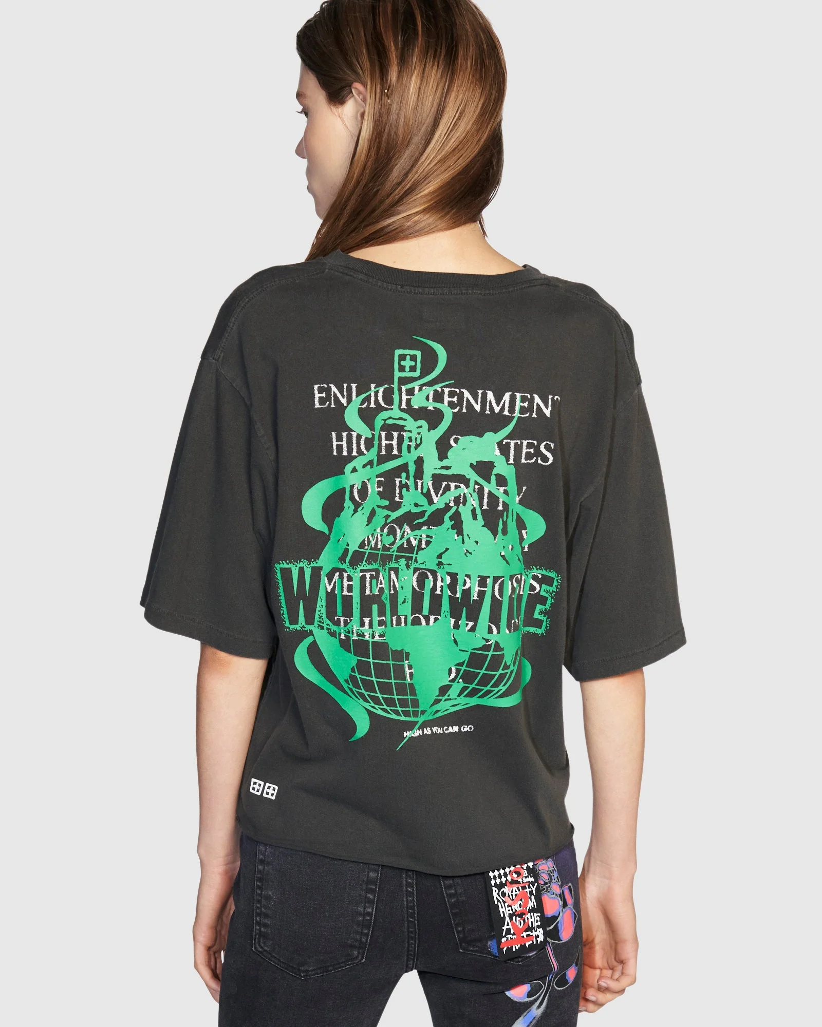 WORLDWIDE NIRVANA SS TEE BLACK - Image 5