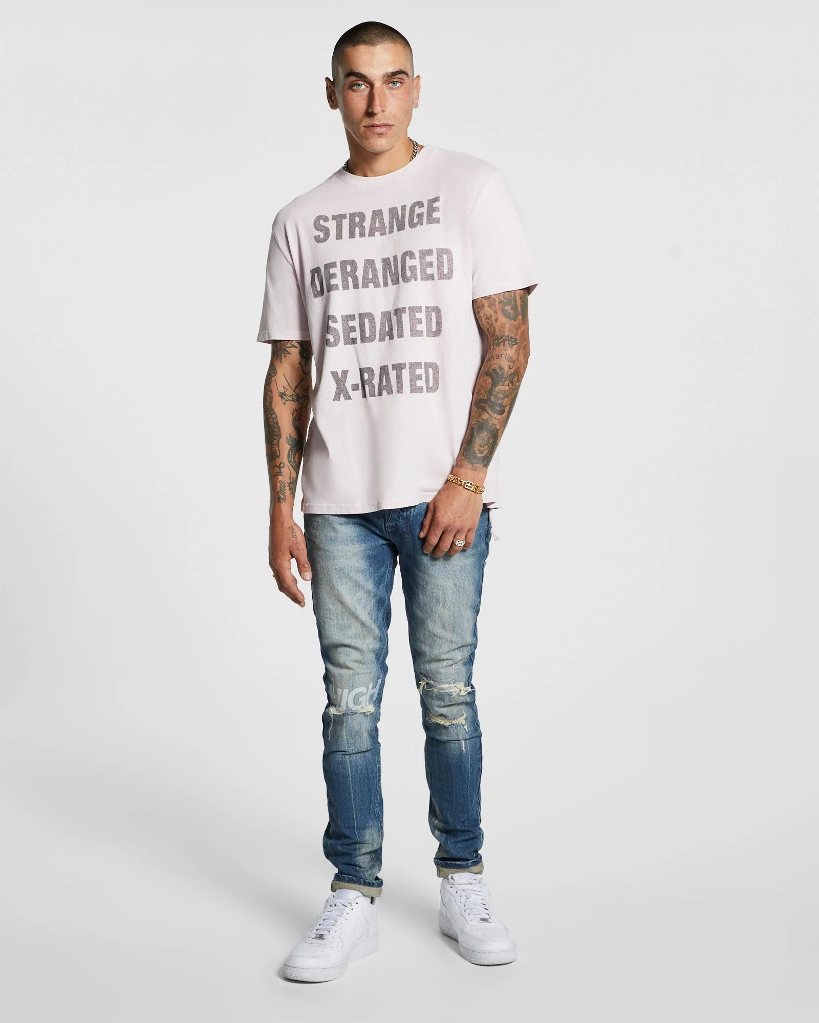 XRATED KASH SS TEE MAGNOLIA - Image 4
