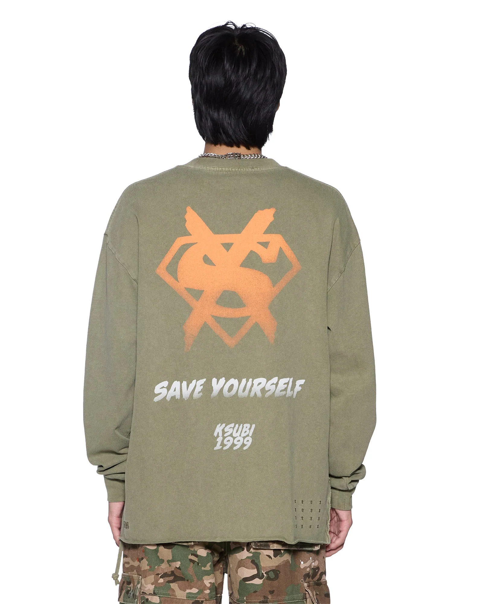 ZERO HEROES LS TEE MILITANT