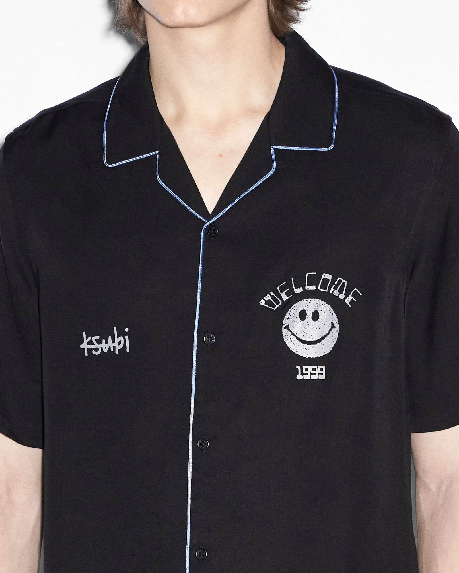ZINE RESORT SS SHIRT BLACK - Image 4