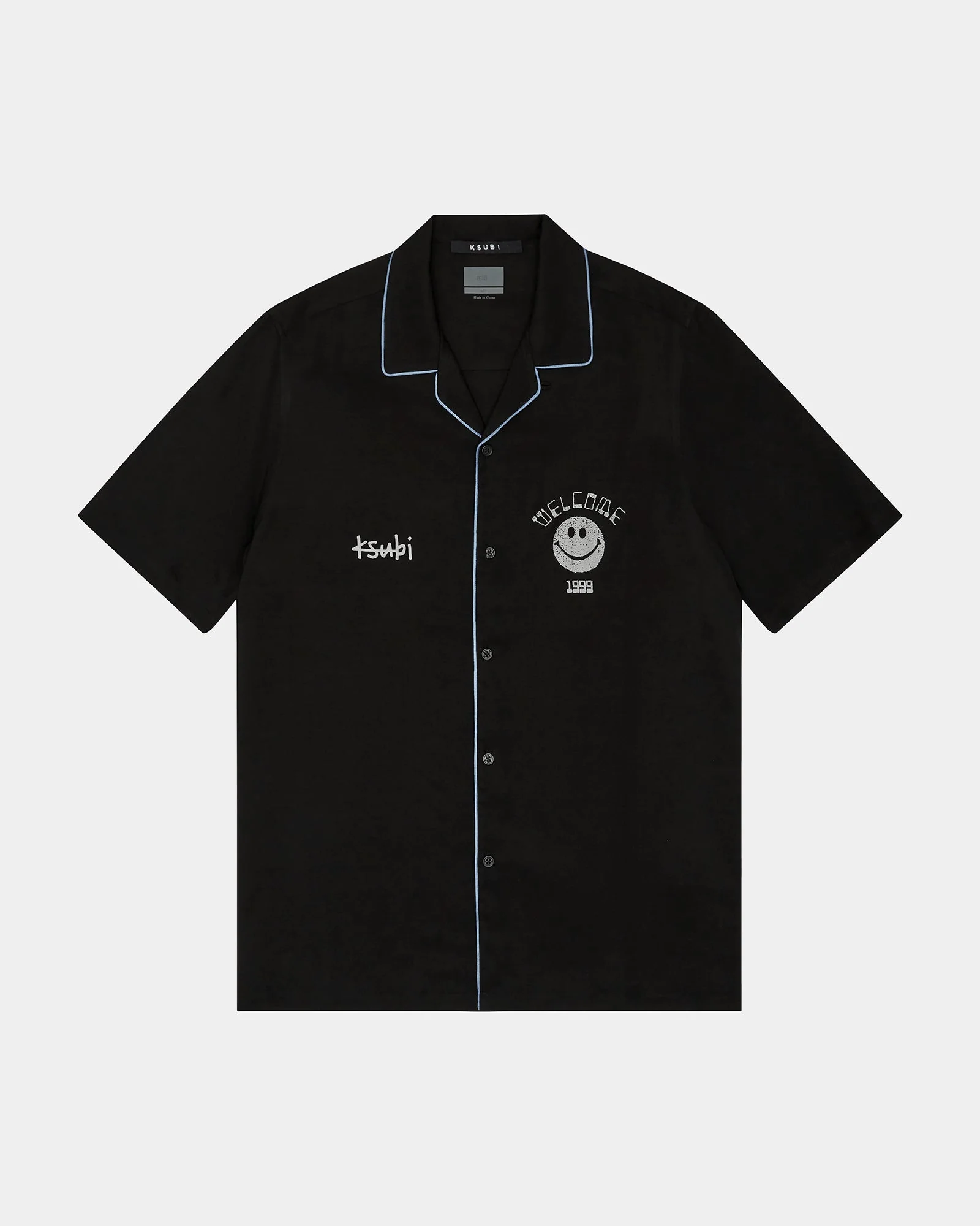 ZINE RESORT SS SHIRT BLACK - Image 5